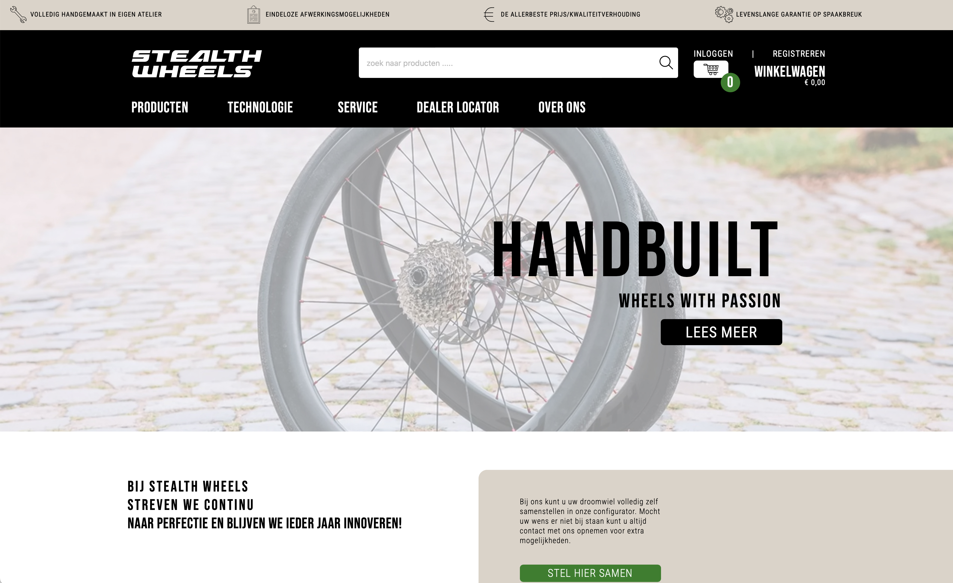 Stealth Wheels homepage